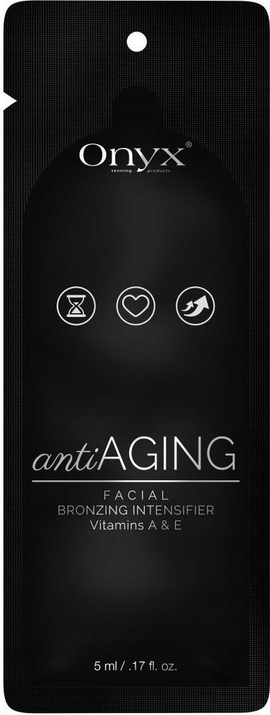 Onyx-Anti-Aging-Beschleuniger bronzing in das Gesicht