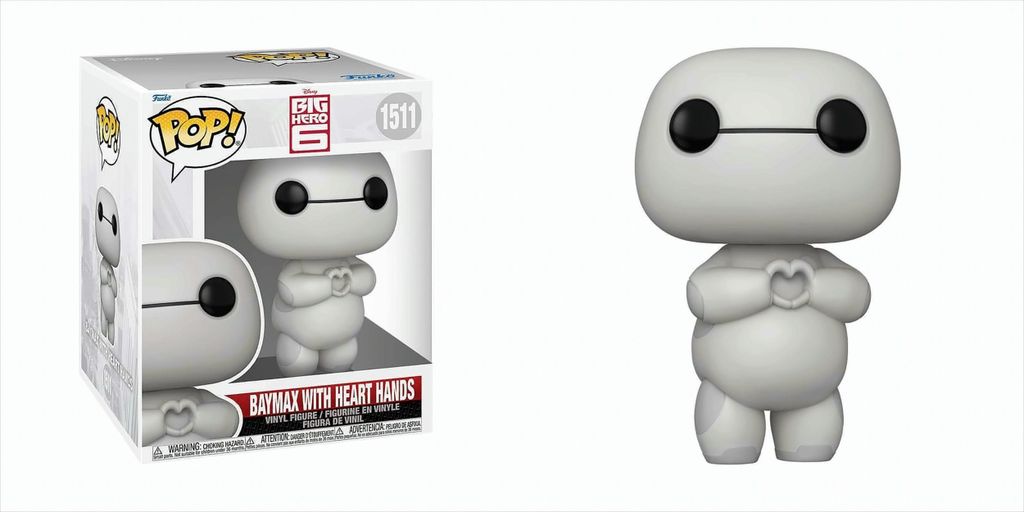 Funko Pop! BH6 - Baymax (Heart Hands) #1511 6” Produktbild 