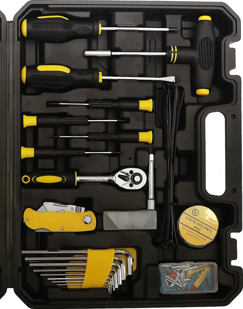 Coffret à outils 111 pièces polyvalent avec cliquet et douilles de précision - 5