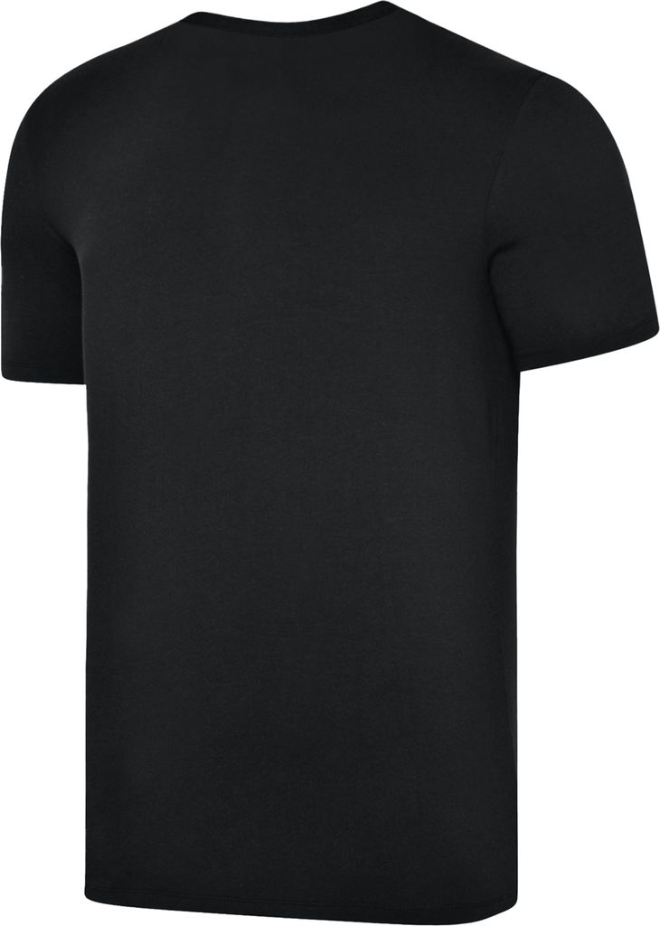 Umbro - "Club Leisure" T-Shirt für Kinder UO118 (140) (Schwarz/Weiß)