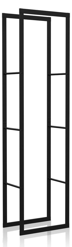 Regál na drevo Vigevee, rozmery 150 × 100 × 25 cm, kovový, Obrázok produktu 