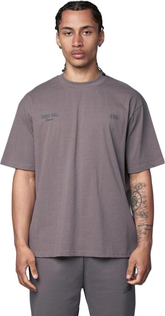 Kings Will Dream - "Studio Garment District" T-Shirt für Herren BG2143 (L) (Grau)