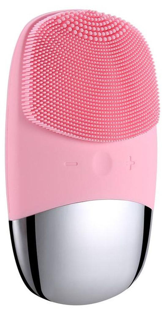 Elektrische Gesichtsreinigungsbürste – USB wiederaufladbarer Silikon-Sonic Facial Scrubber – IPX7 wasserdicht, 3-in-1 Tiefenreinigung, Mitesse...