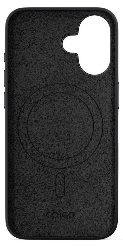 Custodia Epico Mag Silicone Pro iPhone 16 Plus - Nero Luxury Touch