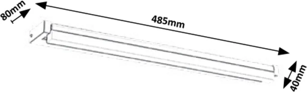 Éclairage Plan de Travail Cuisine LED Cedric 48,5cm - Idéal Préparation - 3