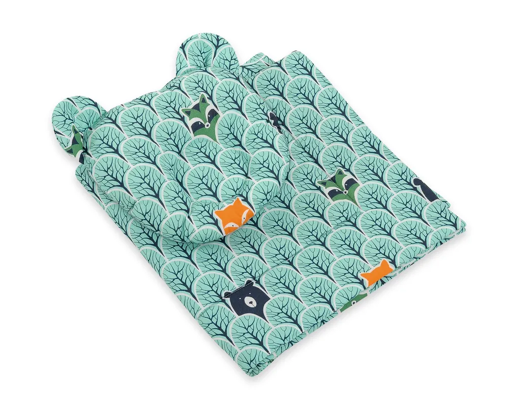 Sommeil paisible bébé avec kit couverture et coussin Miś anti-froid
