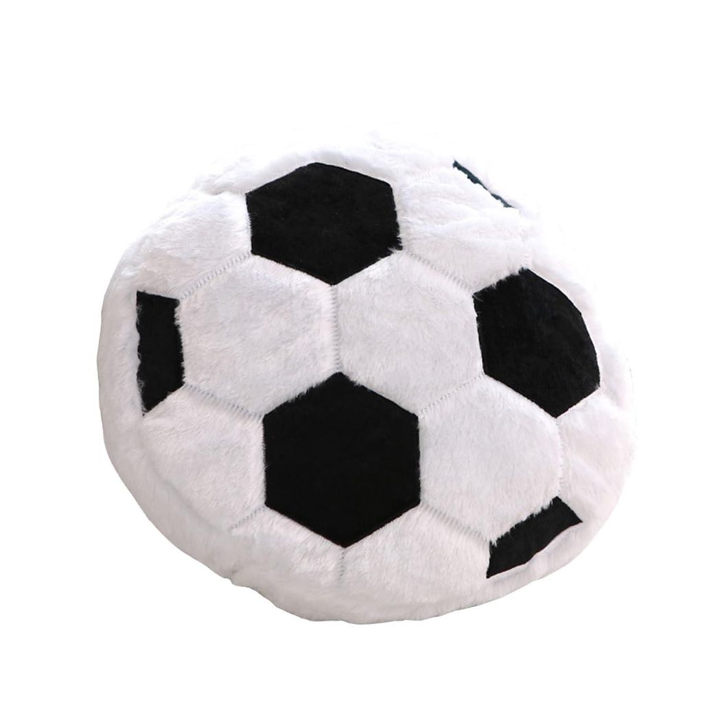 FußBalancekissen, Flauschiges, weiches FußBalancekissen für Schlafzimmer-Dekoration, tolles Geschenk für Fußballliebhaber, 45 x 45 cm