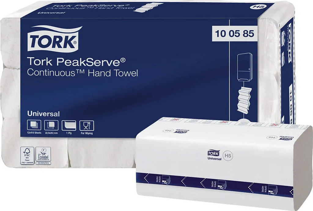 Essuie-mains pour Distributeur TORK H5 PeakServe - Autonomie Maximale