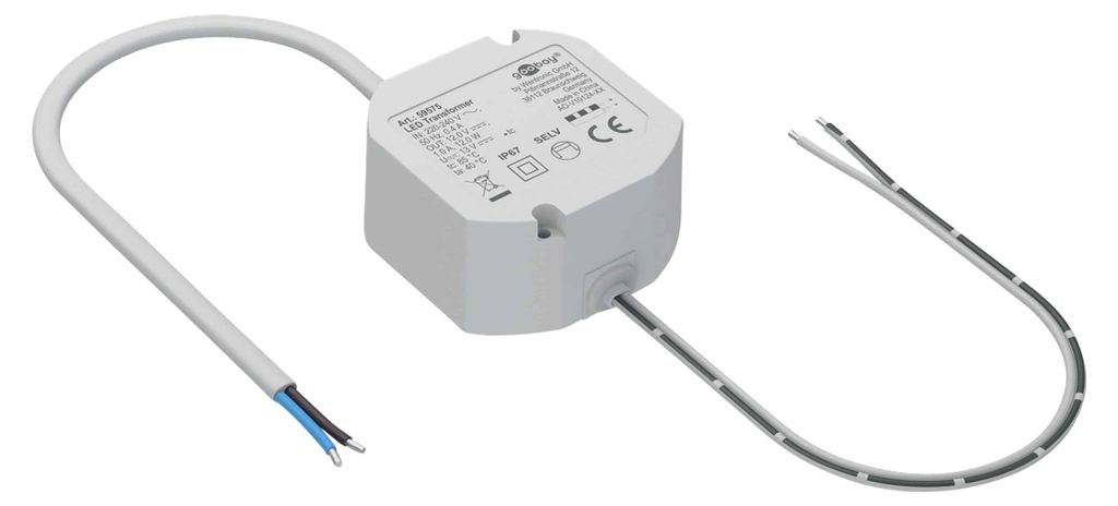 Goobay LED-Trafo 12 V/12 W (59575) Produktbild 
