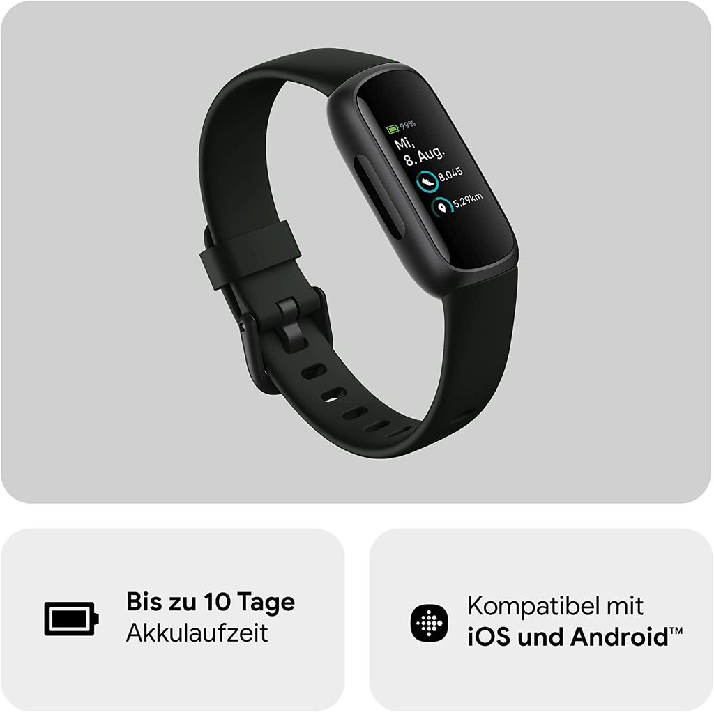 Fitbit Inspire 3 Midnight ZenBlack Ako nový Obrázok produktu 12