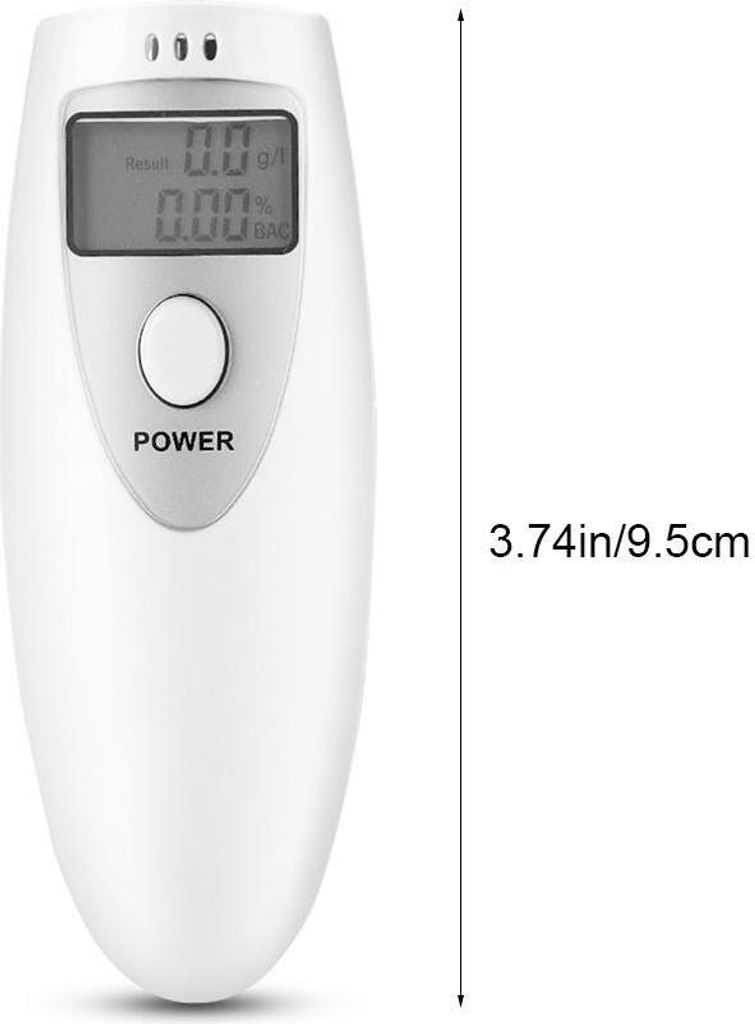 Dechový zkoušeč, alkoholový tester, digitální dechový Obrázek produktu 