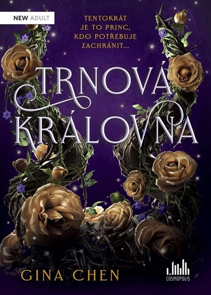 Roman fantasy Trnová královna par Dana Chodilová en édition reliée