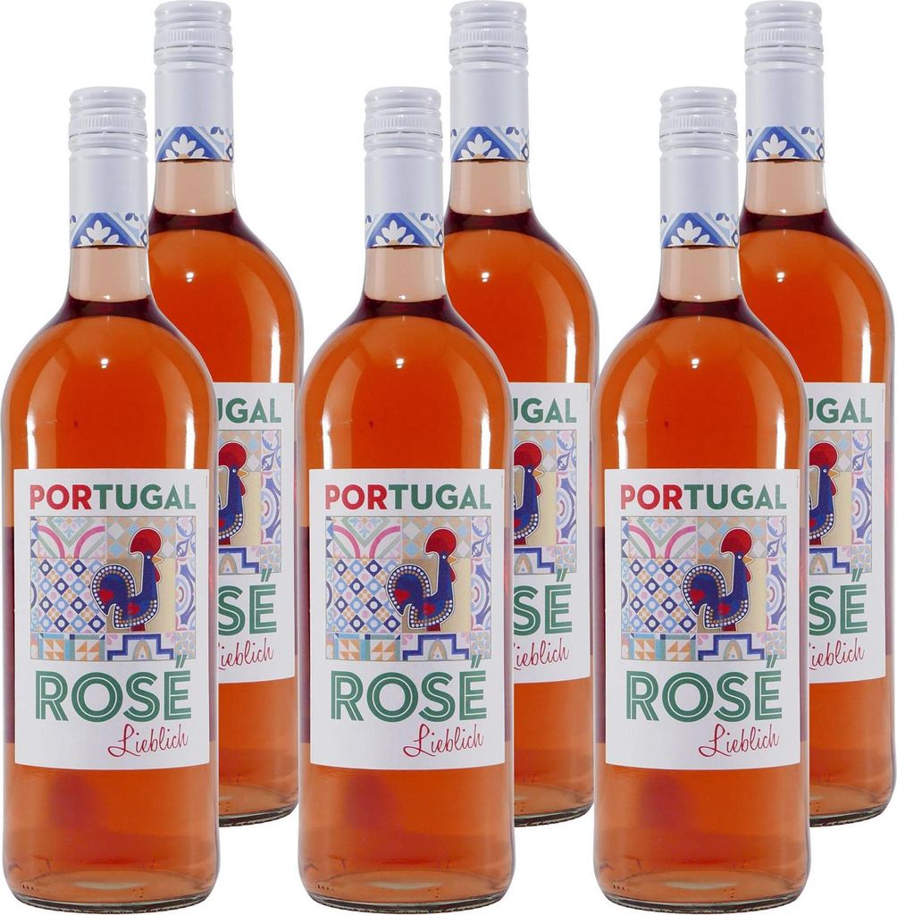 Kendermann Portugal Rosé -lieblich- (6 x 1,0L) Produktbild 