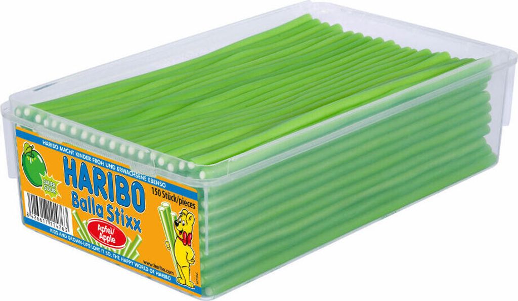 Haribo Balla Stixx Apfel vegetarisch 150er Produktbild 