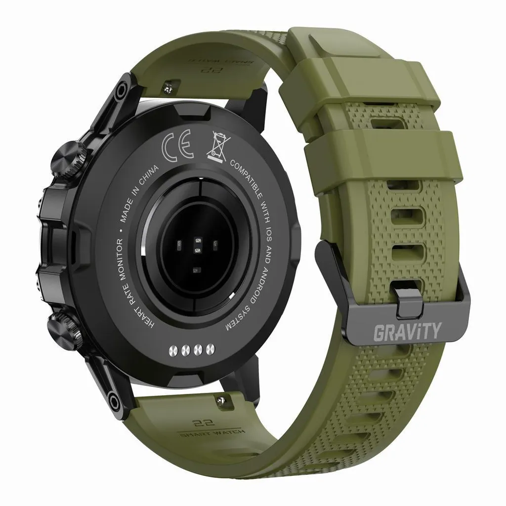 Smartwatch Smart GRAVITY GT9-12: Display 1.39" e Tecnologia Bio - 5