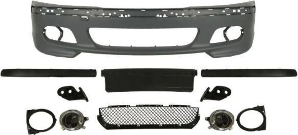 Pare-chocs avant BLIC 5510-00-0061909KP pour BMW Série 3 E46 OE 51117893328