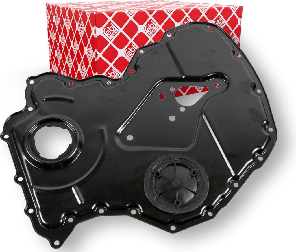 FEBI BILSTEIN Steuergehäusedeckel 179934 für FORD RANGER (TKE) 526mm 420mm Stahlblech 1,7kg