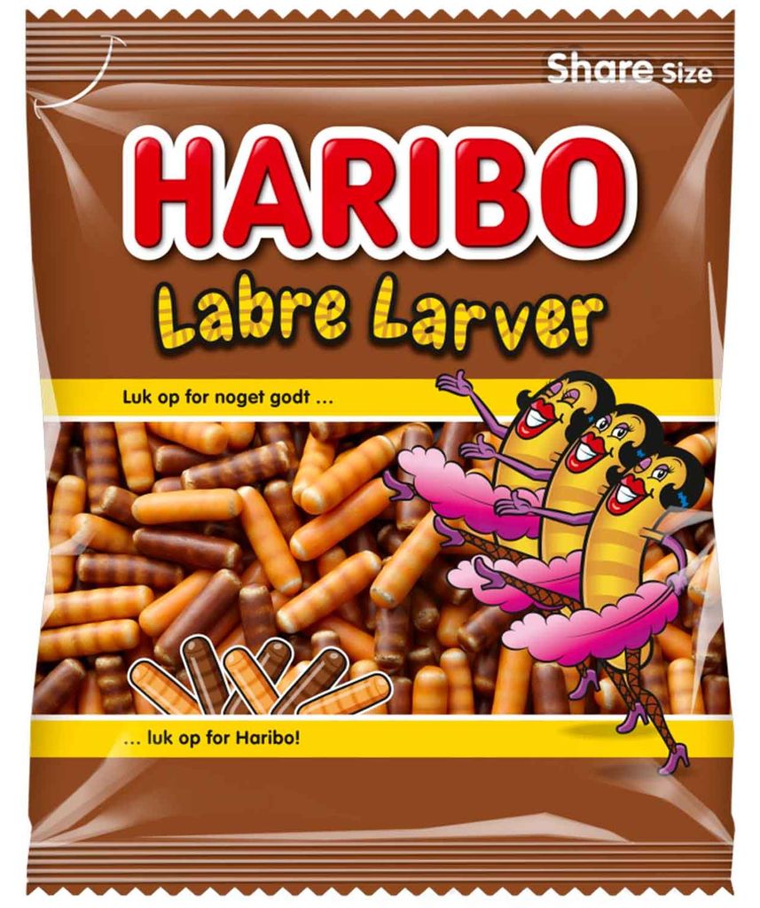 Haribo Labre Larver 325g Produktbild 