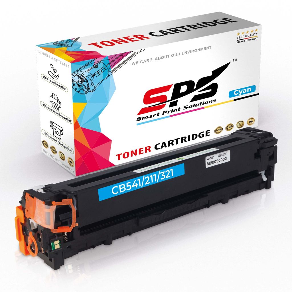 CB541A / 125A Toner Kompatibel für HP Color Laserjet CM 1312 MFP | 1x Cyan