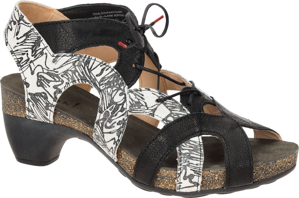 Think! Komfort Sandalen TRAUDI Damen 31383030323233 Bunt 42 EU
