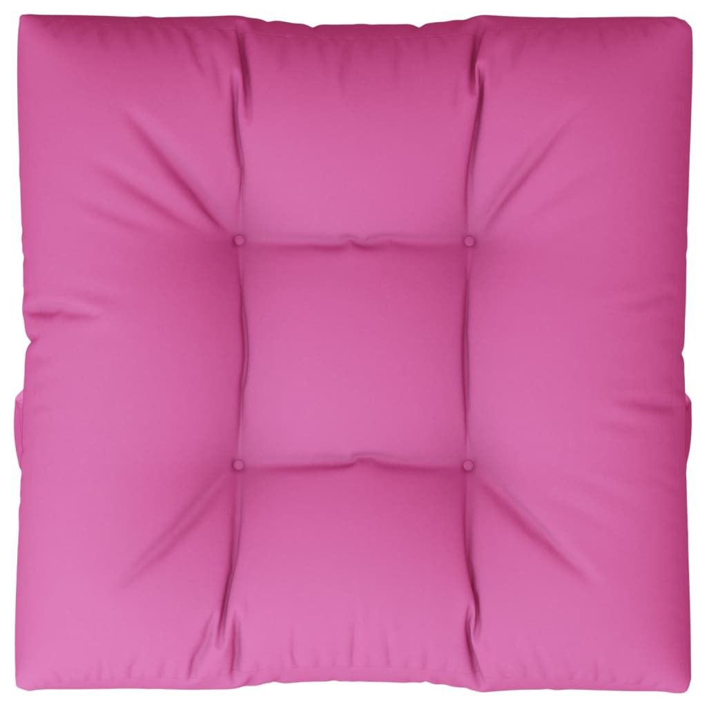 vidaXL Palettenkissen Rosa 70x70x12 cm Stoff Produktbild 