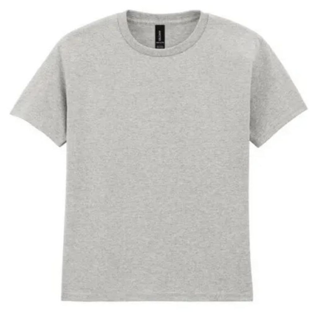 Gildan Kinder T-Shirt mit Rundhalsausschnitt, kurzärmlig BC482 (S) (Sportgrau)