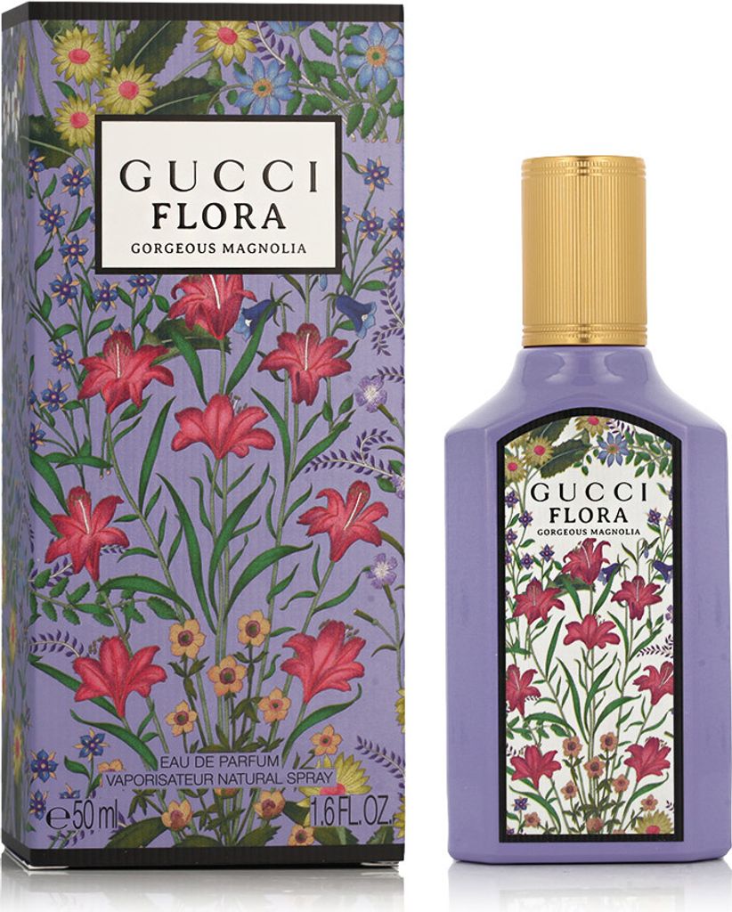 Gucci Flora Gorgeous Magnolia, Ženy, 50 ml, Nádoba na jedno Obrázok produktu 