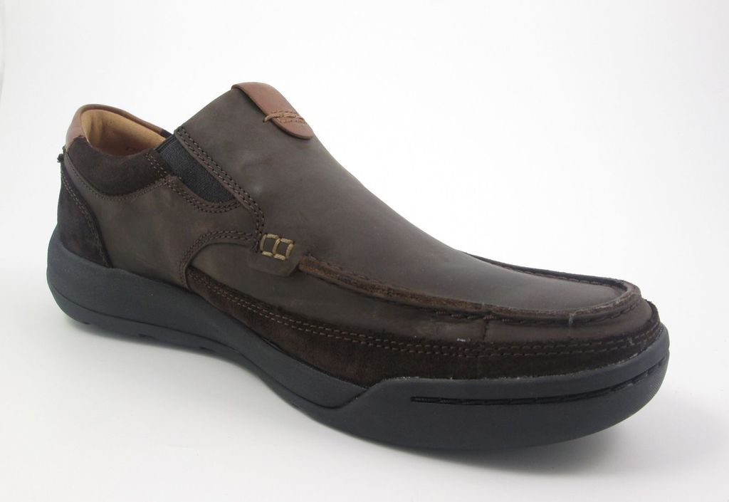 CLARKS Herren Herrenschuhe braun Gr. 101/2