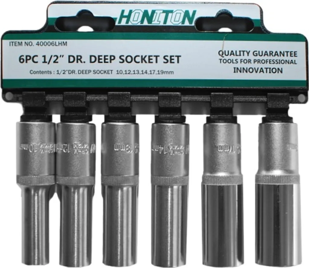 OFFERTA Honiton 4006: 6 Bussole Lunghe 1/2" Acciaio Cr-V Indistruttibili