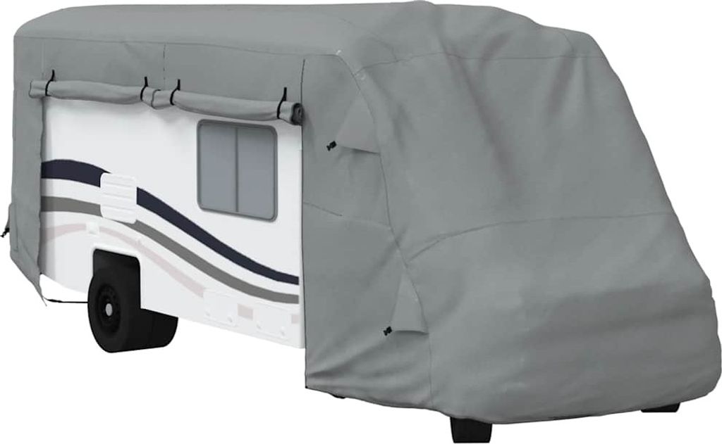 vidaXL Schutzhülle für Wohnmobil Grau 730x235x275 cm Produktbild 