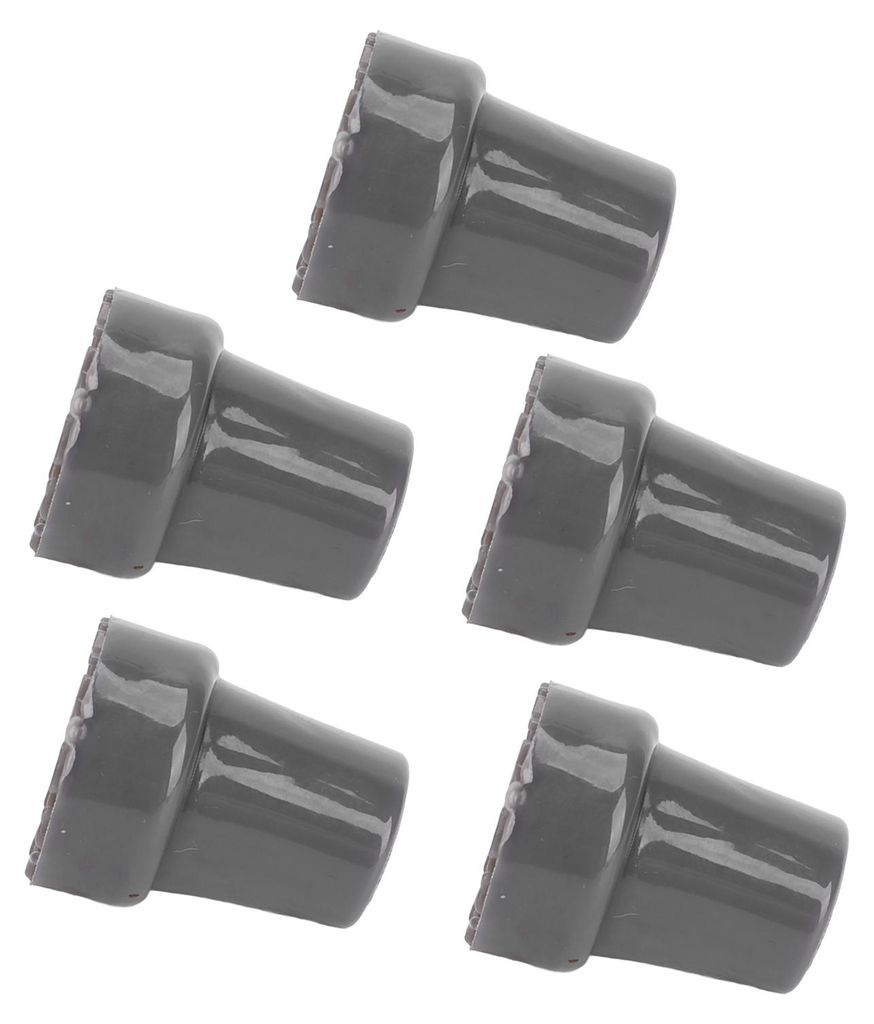 Stück 22 mm Einwinkel-Gehstockspitzen mit Reifenprofil, rutschfestem, konservierendem Gummi, durchscheinend, 7/8 Zoll, Krückenspitzen für Gehst...
