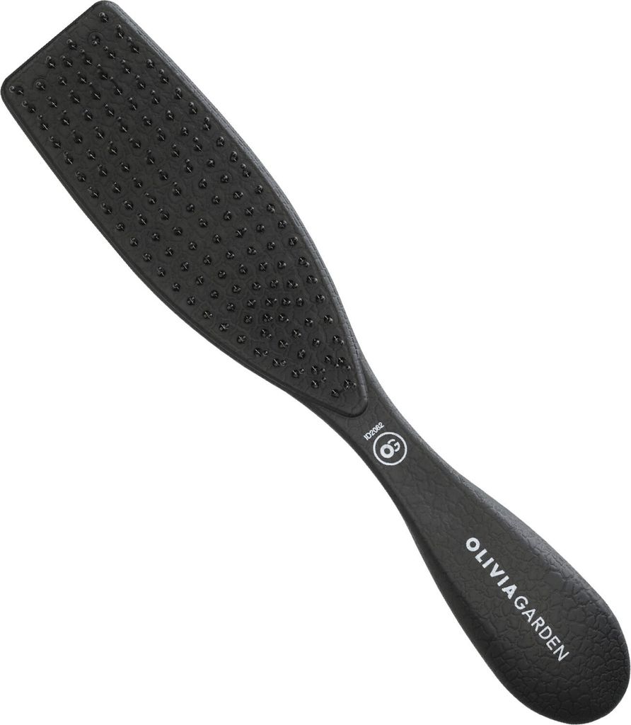 Olivia Garden | Haarbürste Style Blend Medium - Schwarz - Ergonomisch - Für mitteldickes Haar