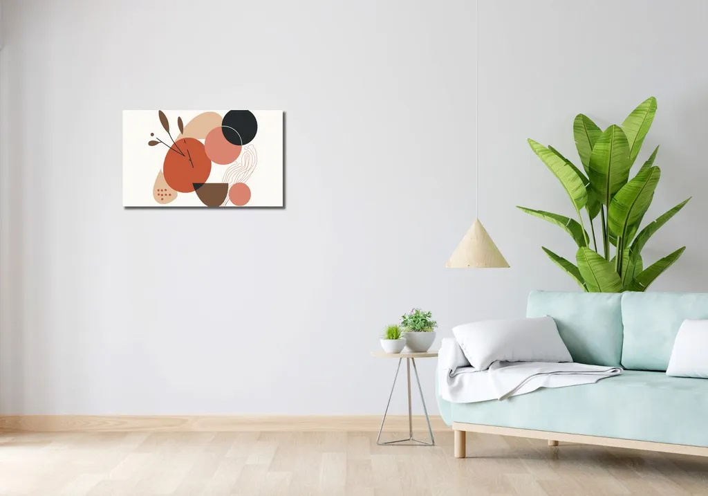 Quadro 70x40 cm Schizzo a strati - 2