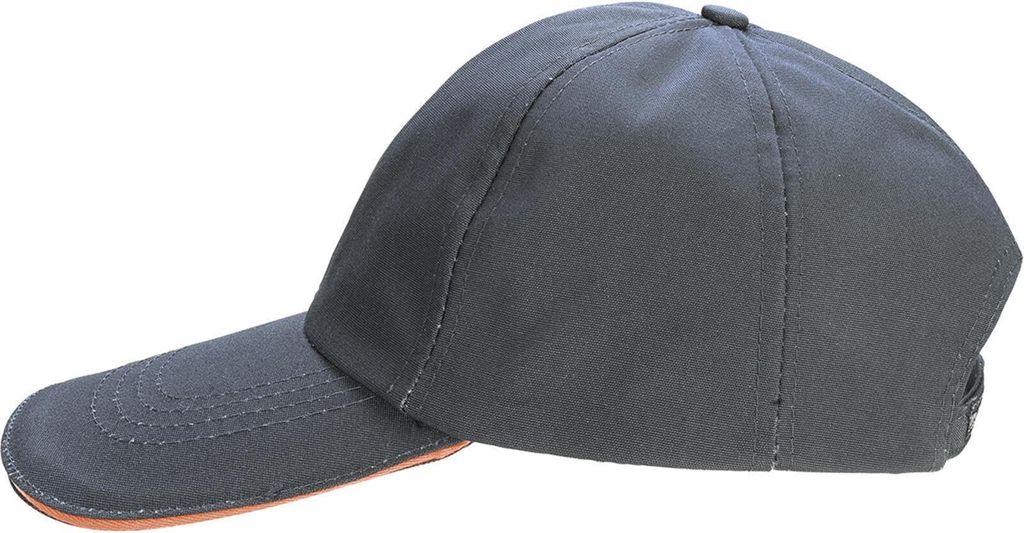 Terratrend Cap grau/schwarz/orange Gr. 55/56