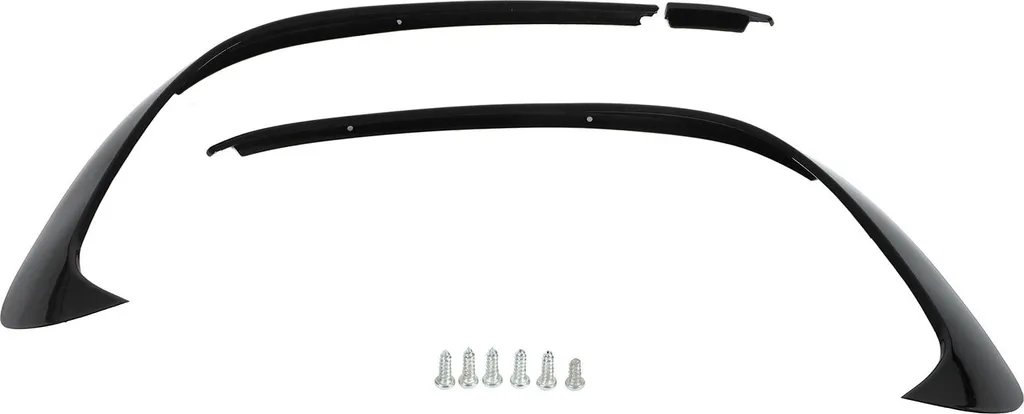 Lame de Pare-chocs Avant Noir pour Mercedes W176 AMG-Line 2015-2018 A45