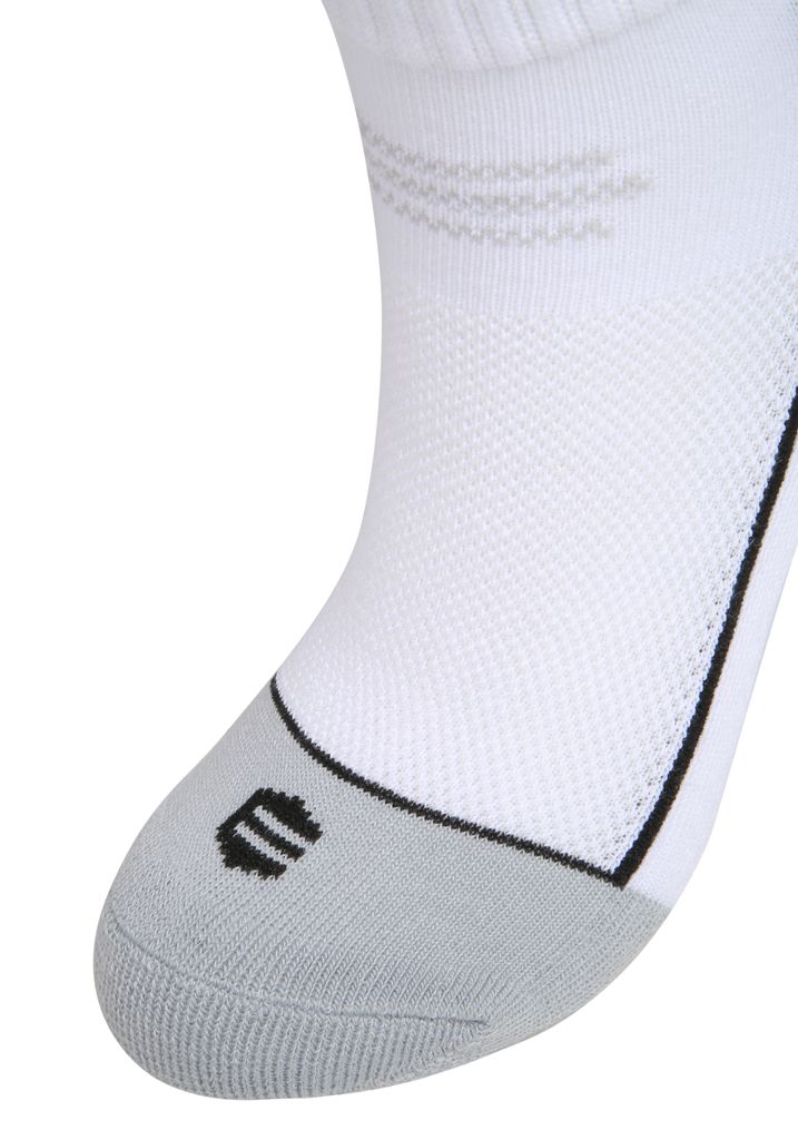 ENDURANCE Quarter sock Avery 3er-Pack mit breitem Bund 1002A White 35/38