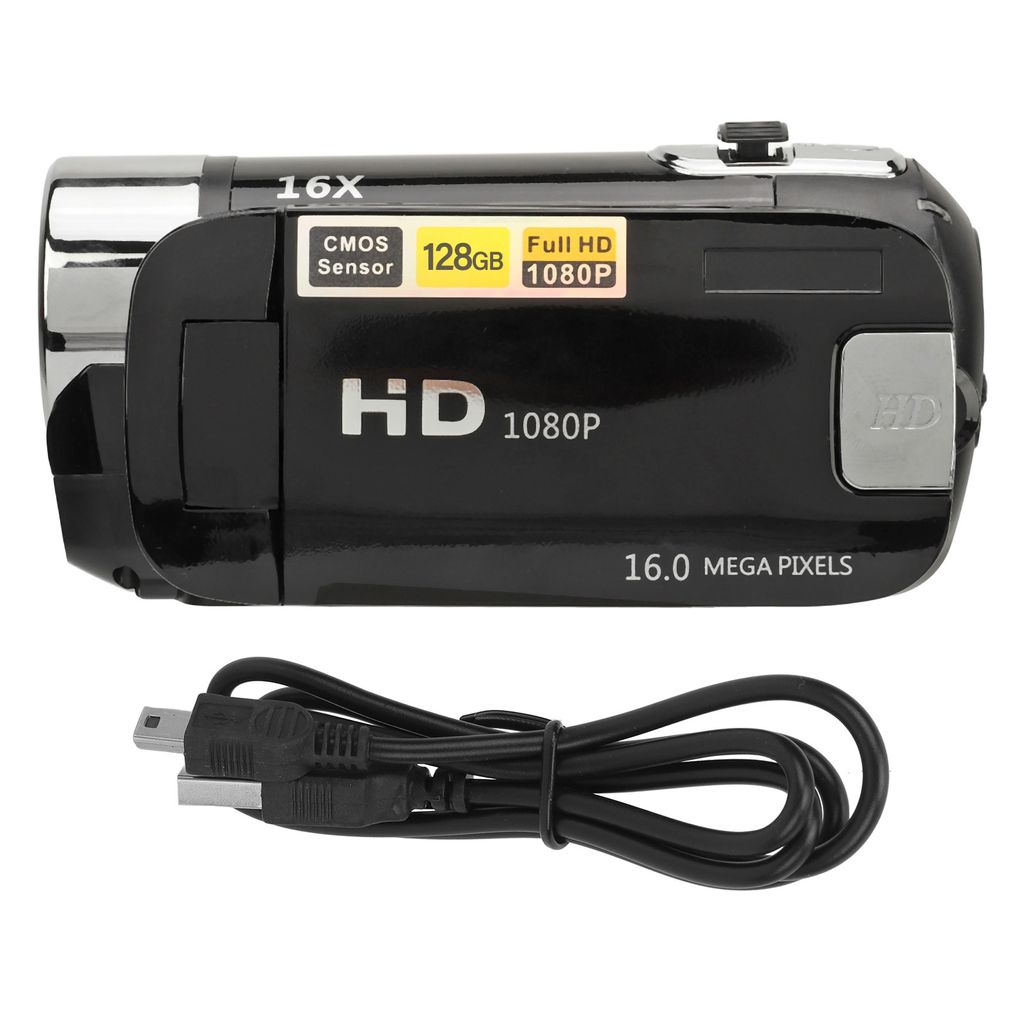 Videocamera digitale D90 1080P 16MP schermo rotante da 2,4 Immagine del prodotto 