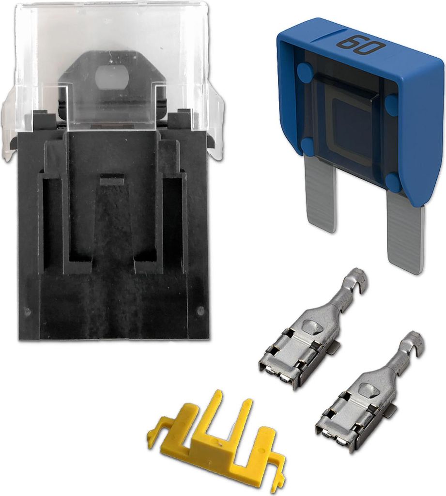 Sicherungshalter | MTA MaxiVAL Standard | 32V | inkl. 60A Sicherung | anreihbar