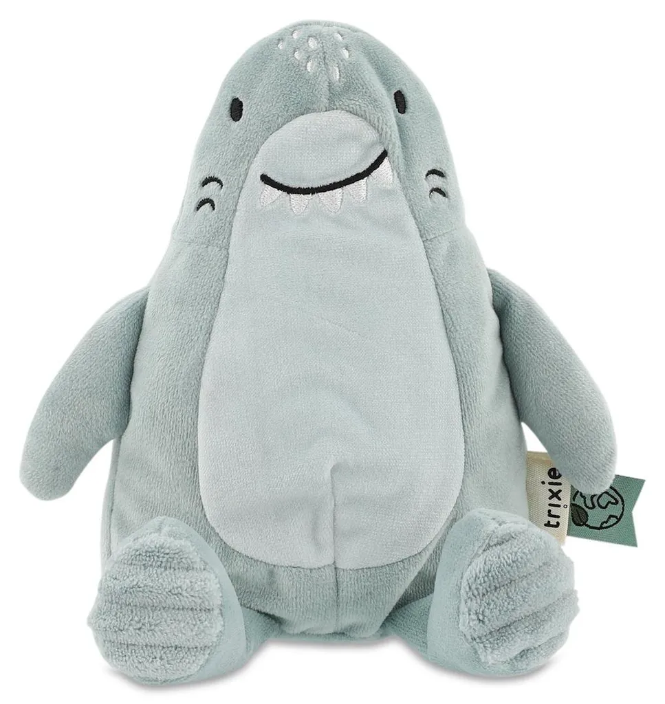 Bébé Requin Trixie - Peluche ultra douce 20cm en coton pour nourrisson