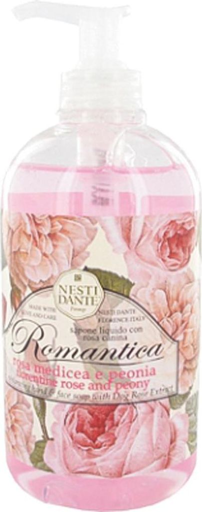 Tekuté mýdlo - Romantica Rose & Peony 500ml Obrázek produktu 
