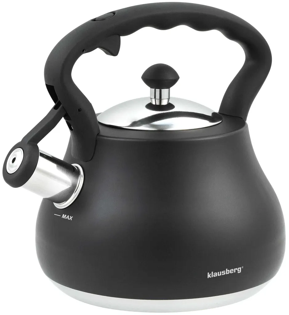Bollitore Klausberg 7752 2.7L Acciaio Inox: Stile e Tradizione in Cucina
