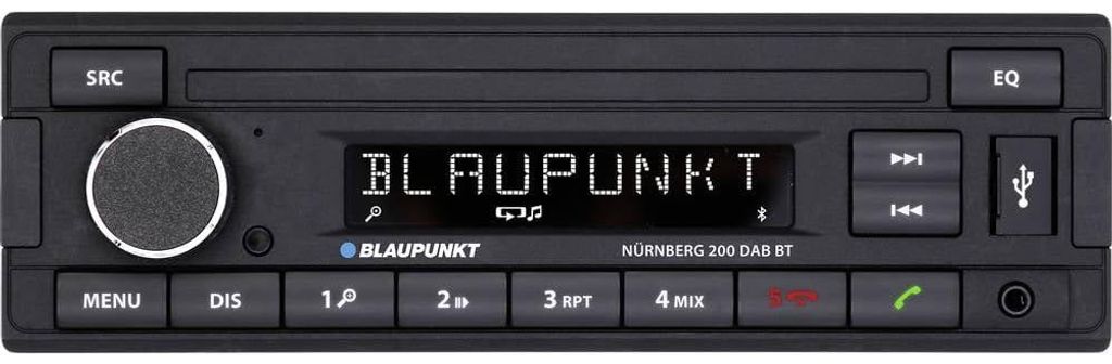 BLAUPUNKT Nürnberg 200 DAB BT (Bajo perfil de instalación, Imagen del producto 