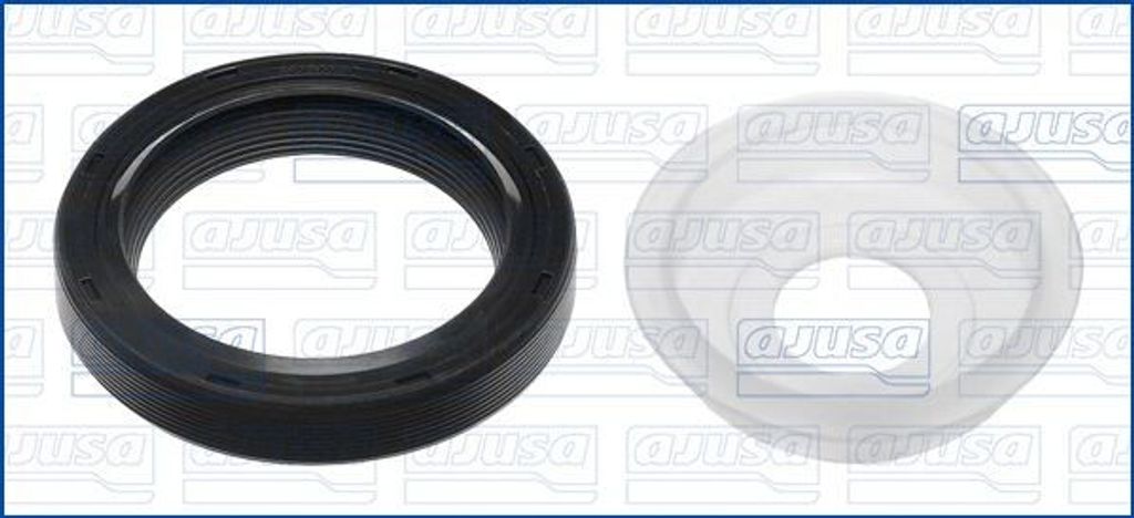 AJUSA 15088200 Kurbelwellensimmering für FIAT QUBO (225) Stirnseitig