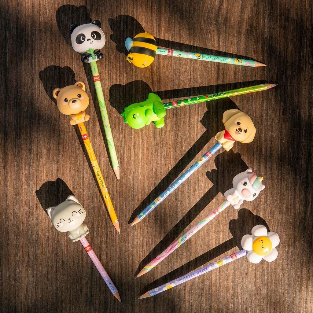 Legami Anti-Stress Bleistift Daisy „Oh Happy Daisy“ - Produktbild 