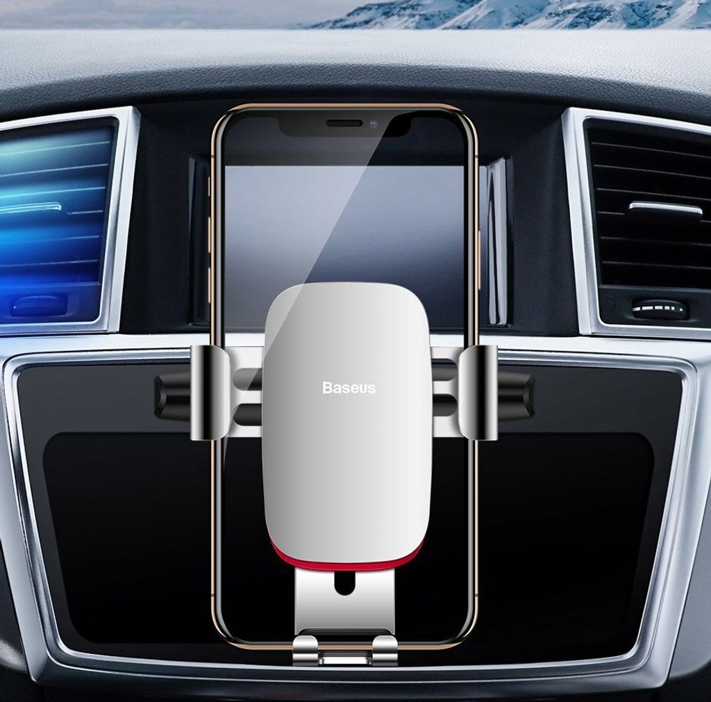 Baseus Metal Age Gravity Car Mount Metalowy grawitacyjny Zdjęcie produktu 11