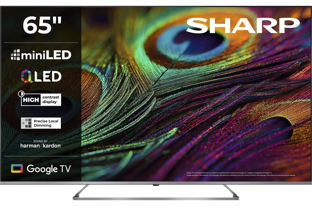 Televisore Sharp 65JP7765E QLED da 65 pollici con Google Immagine del prodotto 