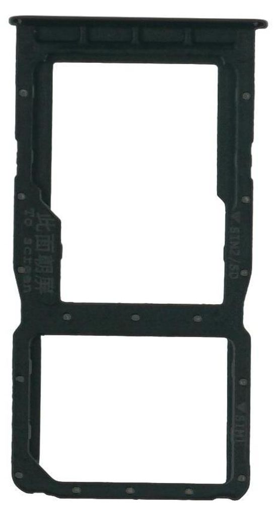Huawei P30 lite Sim Karten Halter Tray Fach, Schwarz Produktbild 
