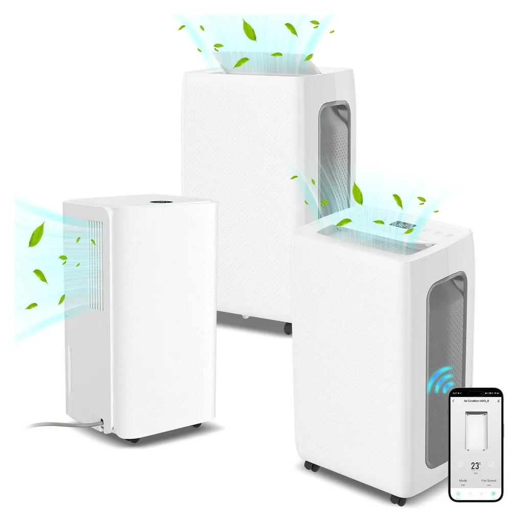 Bettizia deumidificatore elettrico 16L/24h, deumidificatore per ambienti con display a LED, timer - contro l'umidità, asciugatura del bucato, sbrinamento, autospegnimento, tubo di scarico, dimensioni ambiente circa 25 m² - 8