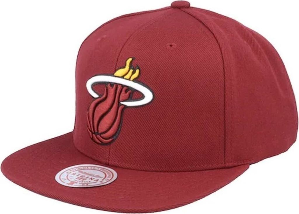 Mitchell & Ness Baseballkappe NBA Miami Heat Top Spot Snapback Hwc Heat HHSS3256-MHEYYPPPMARO