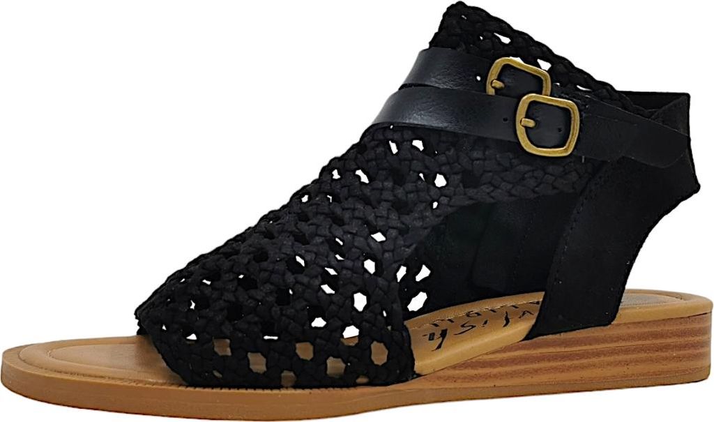 Blowfish, Anuella, Damenschuhe, sandales plates, noires, Image du produit 